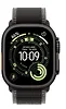 Apple Watch Ultra 3 GPS + Cellular koperta 49 mm z tytanu w kolorze czarnym, opaska Trail w kolorze czarnym/węgla drzewnego - rozmiar S/M