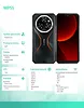 OUKITEL Smartfon WP55 5G 12/256 GB IP69K Pomarańczowy