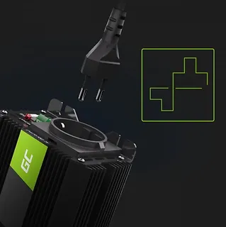 Green Cell Przetwornica napięcia Inwerter 12V 500W/1000W