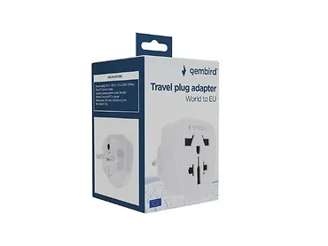 Gembird Adapter sieciowy EU świat - 15A