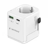 Gembird Adapter sieciowy uziemienie Uniwersalny  20W