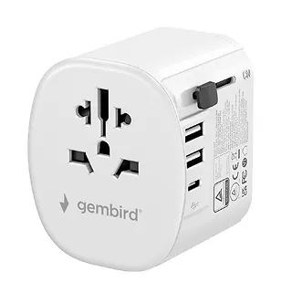 Gembird Adapter sieciowy uziemienie Uniwersalny  15W
