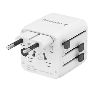 Gembird Adapter sieciowy Uniwersalny kostka