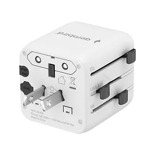 Gembird Adapter sieciowy Uniwersalny kostka