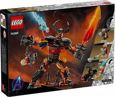 LEGO Klocki Super Heroes 76289 Thor kontra figurka konstrukcyjna Surtura