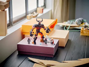 LEGO Klocki Super Heroes 76289 Thor kontra figurka konstrukcyjna Surtura