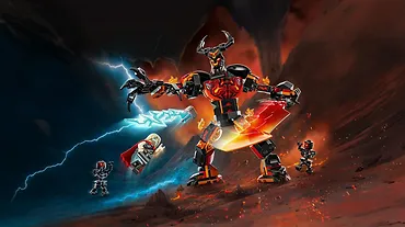 LEGO Klocki Super Heroes 76289 Thor kontra figurka konstrukcyjna Surtura