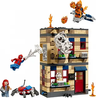 LEGO Klocki Super Heroes 76317 Mieszkanie Petera Parkera