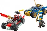 LEGO Klocki Ninjago 71840 Pojedynek wyścigowy Rogue kontra Drix