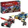 LEGO Klocki Ninjago 71840 Pojedynek wyścigowy Rogue kontra Drix