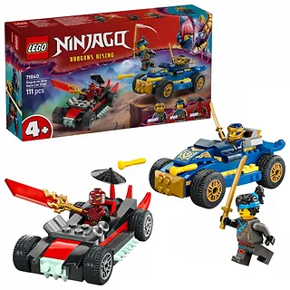LEGO Klocki Ninjago 71840 Pojedynek wyścigowy Rogue kontra Drix
