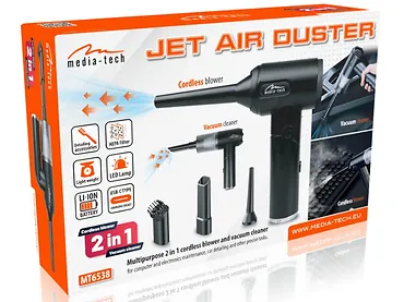 Media-Tech Mini dmuchawa 2 W 1 JET AIR DUSTER MT6538