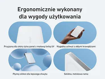 Anker Powerbank indukcyjny MagGo 10000mAh biały