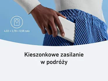 Anker Powerbank indukcyjny MagGo 10000mAh biały