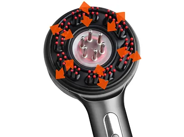 Masująca szczotka Media-Tech do włosów i skóry głowy REGENERATING HAIRBRUSH MASSAGER MT6537