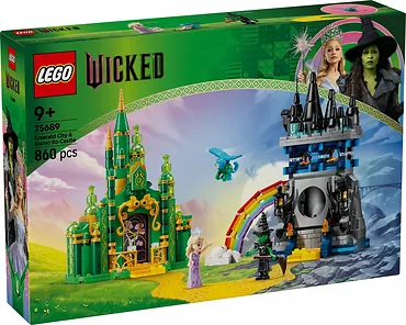 LEGO Klocki Wicked 75689 Emerald City i Kiamo Ko Castle