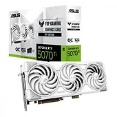 Asus Karta graficzna GeForce RTX 5070Ti TUF GAMING OC WHITE BTF GDDR7 256bit