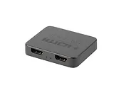 Lanberg Splitter video HDMI- 2x HDMI 4K + port USB-C czarny