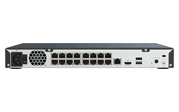 QNAP Rejestrator Network Smart NVR TVR-AI200-16CH-16P PoE+