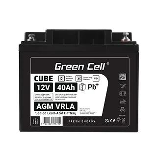 Green Cell Akumulator AGM VRLA 12V 40Ah IP54