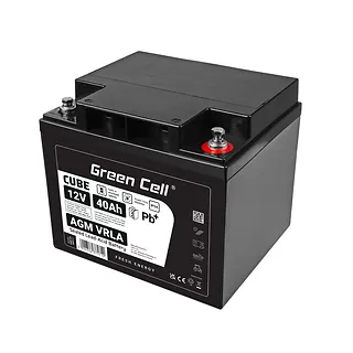 Green Cell Akumulator AGM VRLA 12V 40Ah IP54
