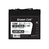 Green Cell Akumulator AGM VRLA 12V 55Ah IP54