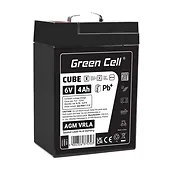 Green Cell Akumulator AGM VRLA 6V 4Ah IP54