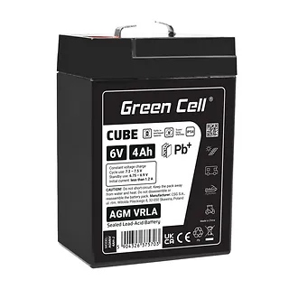 Green Cell Akumulator AGM VRLA 6V 4Ah IP54