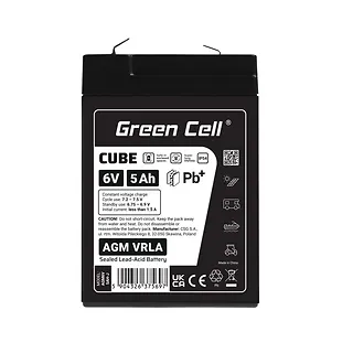 Green Cell Akumulator AGM VRLA 6V 5Ah IP54