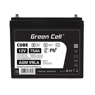 Green Cell Akumulator AGM VRLA 12V 75Ah IP54