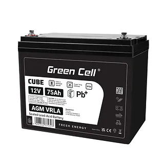 Green Cell Akumulator AGM VRLA 12V 75Ah IP54
