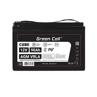 Green Cell Akumulator AGM VRLA 12V 90Ah IP54