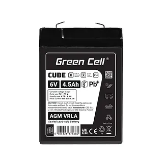 Green Cell Akumulator AGM VRLA 6V 4,5Ah IP54