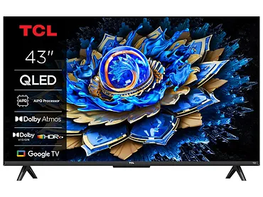 Telewizor QLED TCL 43T69C 43