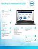 Laptop Dell Pro 13 Premium PA13250 W11P U5-236V/16GB/512GB SSD/13.3 FHD+/Arc/FgrPr/Cams&Mic/5G WWAN+BT/BcklKb/3C/vPro/3YPS Magnesium