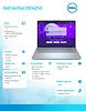 Laptop Dell 14 Plus DB14250 Win11Pro Ultra 7 256V/16GB/512GB SSD/14.0 2.5K/Arc/FgrPr/WLAN + BT/Backlit Kb/4 Cell
