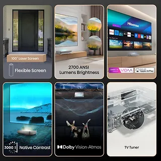 Hisense Telewizor Laser TV 100 cali 100L5ND