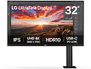 Monitor LG 34” UltraFine Ergo 32UN880K-B | 3840x2160 (4K) | IPS | PIVOT | HDR10