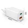 Hama Ładowarka sieciowa mini 45W GaN PD/QC