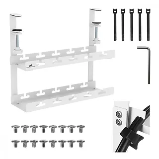 Maclean Organizer podbiurkowy na kable, MC-104W