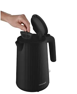 Concept Czajnik plastikowy 1,7L RK2391 czarny