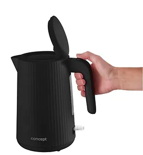 Concept Czajnik plastikowy 1,7L RK2391 czarny