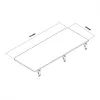 Maclean Składana półka 100x40cm MC-128 WD