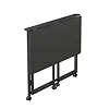 Maclean Składane mobilne biurko MC-1250 B blat 100x50 cm, max50 kg Czarne