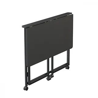 Maclean Składane mobilne biurko MC-1250 B blat 100x50 cm, max50 kg Czarne