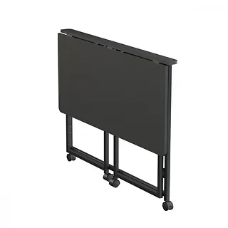 Maclean Składane mobilne biurko MC-1250 B blat 100x50 cm, max50 kg Czarne