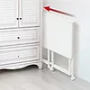 Maclean Biurko, stolik z kółkami MC-1250W 100x50 cm blat, max 50kg Białe