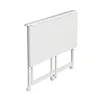 Maclean Biurko, stolik z kółkami MC-1250W 100x50 cm blat, max 50kg Białe