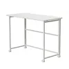 Maclean Biurko, stolik z kółkami MC-1250W 100x50 cm blat, max 50kg Białe