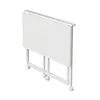 Maclean Biurko, stolik z kółkami MC-1250W 100x50 cm blat, max 50kg Białe